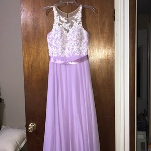 Lavender Impression Bridesmaid / prom dress!
